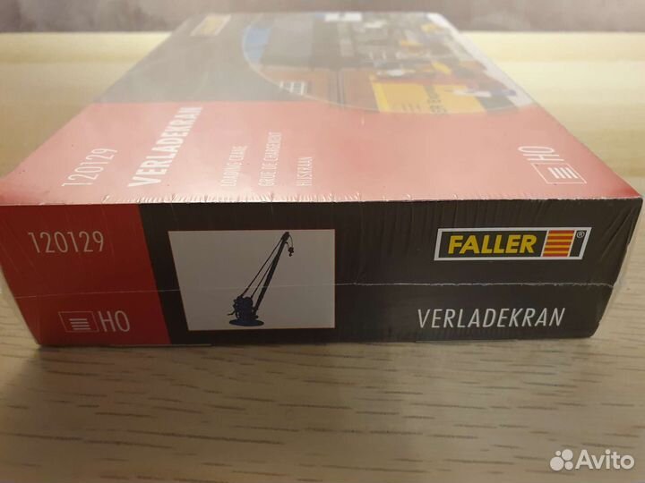 Сборная модель жд кран но 1:87 Faller Германия