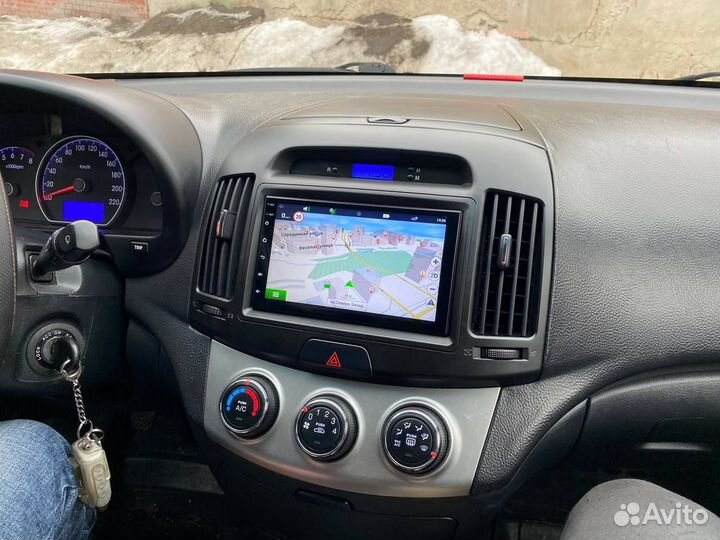 Android магнитола Hyundai Elantra HD, есть Teyes