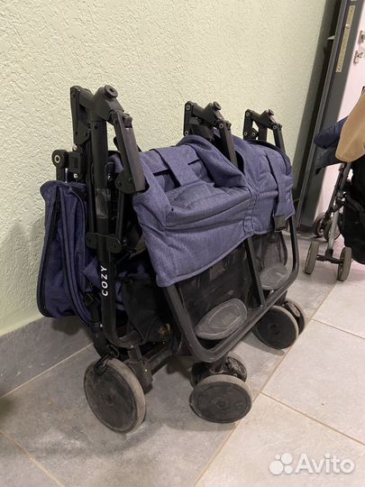 Коляска для двойни