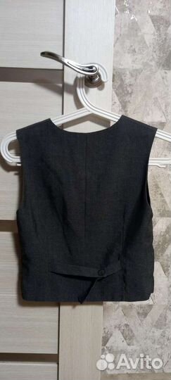 Школьная форма для мальчика серая