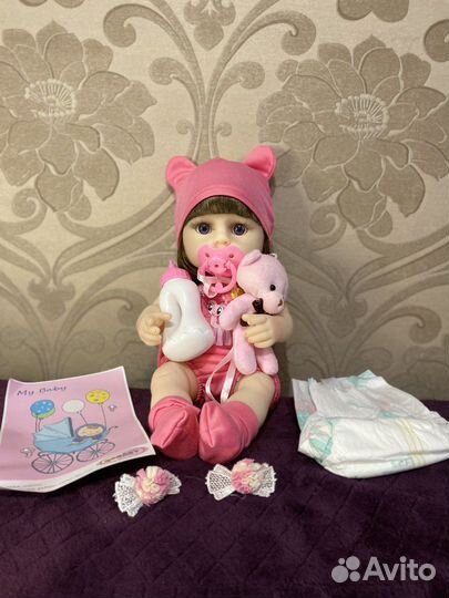 Кукла реборн силиконовая