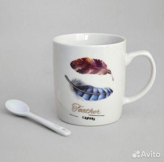 Кружка с ложкой