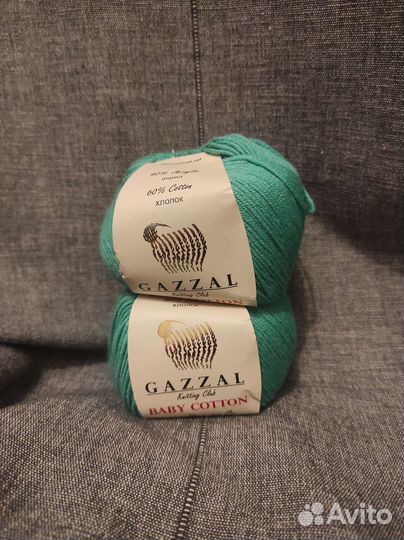 Пряжа Gazzal baby cotton