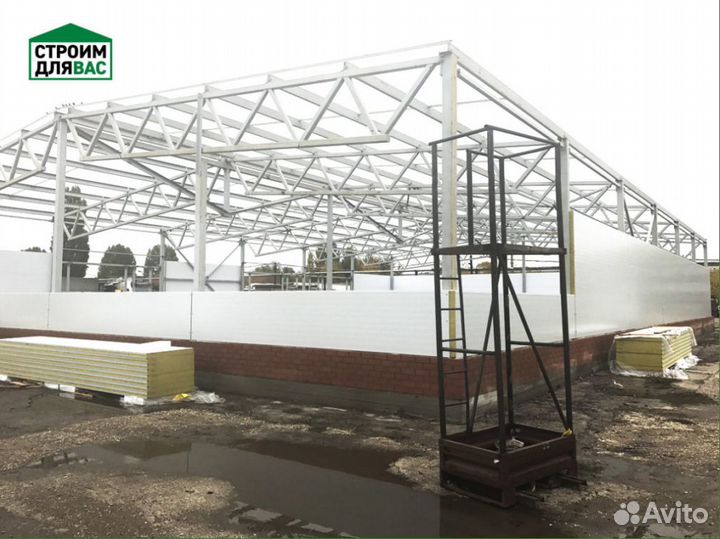 Быстровозводимые здания из сэндвич панелей