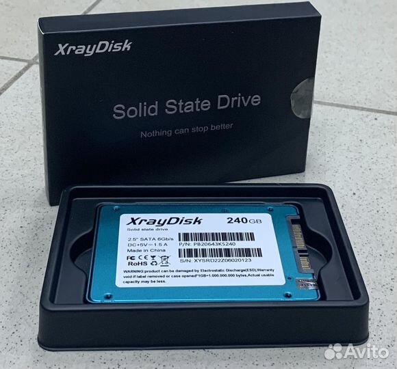 Твердотельный диск 240GB Xraydisk SSD 2.5