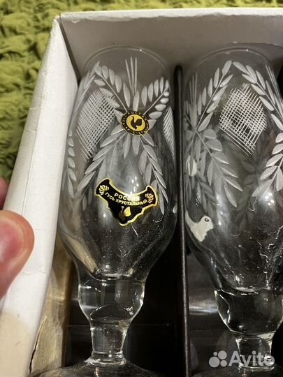 Сервиз Гусь Хрустальный