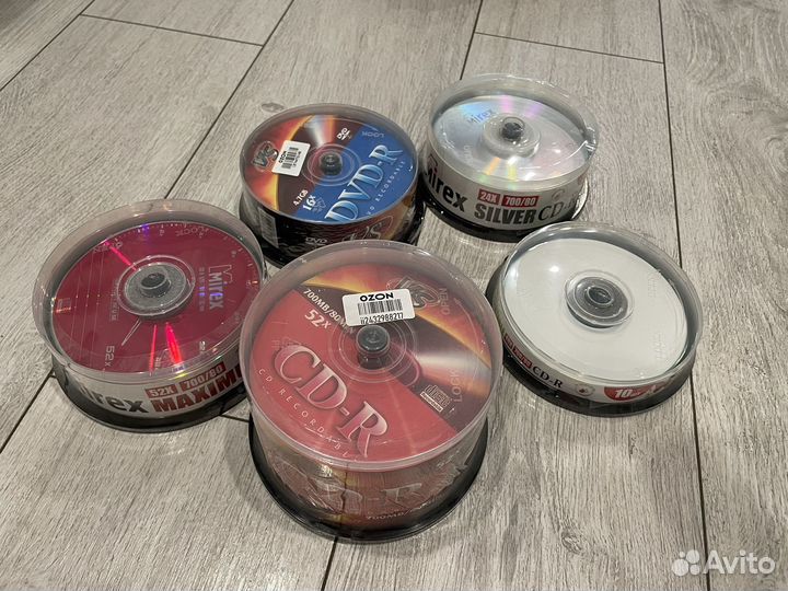 CD-R диски новые упакованные
