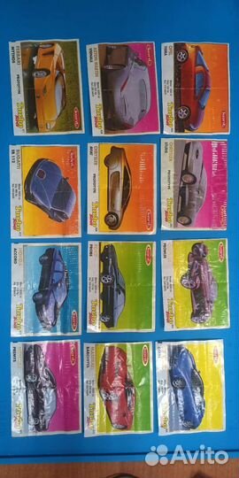 Вкладыши от жвачки турбо