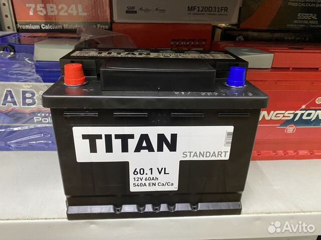Аккумулятор 60 Титан Стандарт на Рено