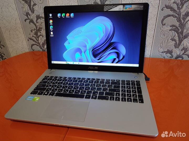 Ноутбук Asus N56VB CPU Core i7-3630QM