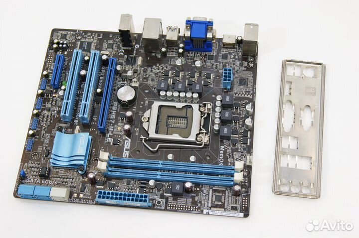 Комплект 1155 gigabyte GA-B75-D3V и asrocН81М-DGS