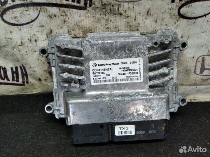 Блок управления АКПП Ssang Yong Actyon New G20D