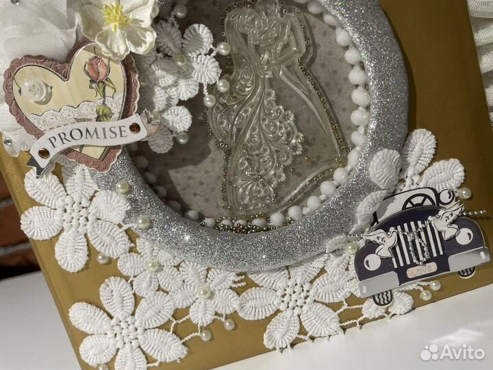 Свадебный фотоальбом ретро годовщина