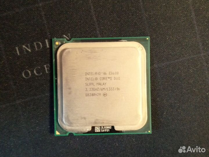 Intel core 2 duo e8600