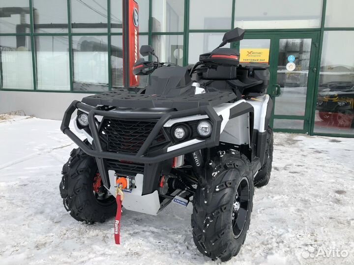 Квадроцикл aodes pathcross MAX 650 XE LCD белый