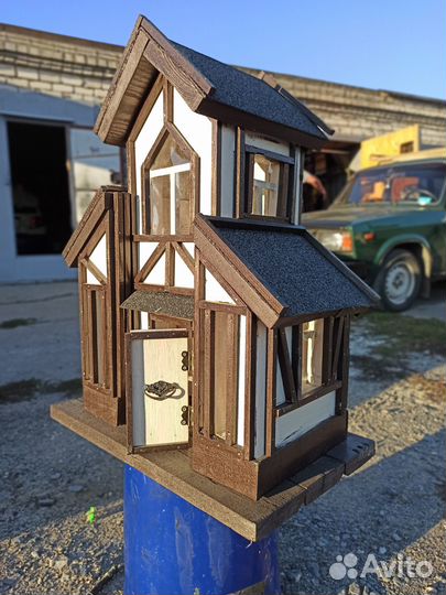 Декоративные домики для сада