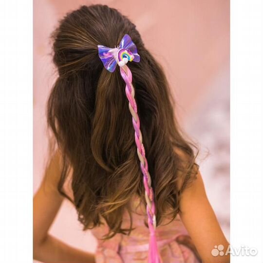 Коса на резинке для волос «Бантик», My Little Pony