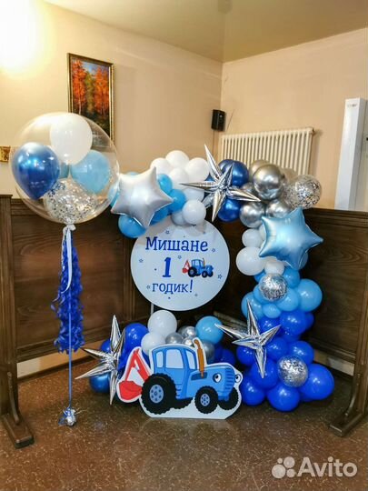 Фотозоны и оформление шарами в Волгограде