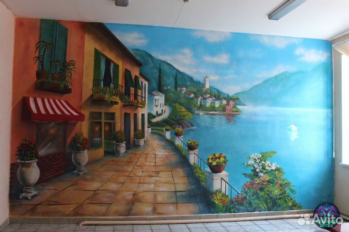 Роспись Стен / Аэрография / Покраска