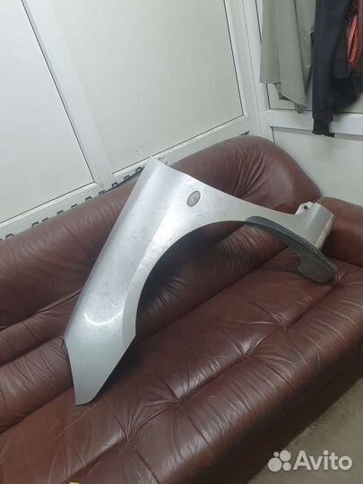 Крыло переднее левое peugeot 207