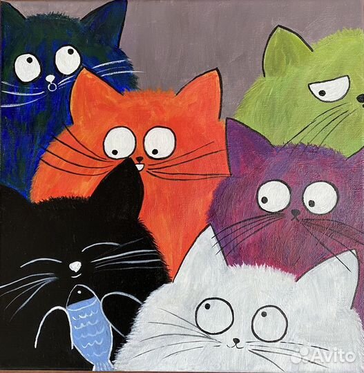 Картина Мурлыки