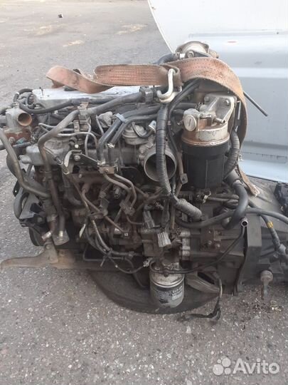 Двигатель бу isuzu NPR75LK 4HK1-TC E3