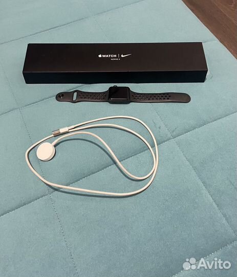 Часы apple watch 3 nike 38 mm