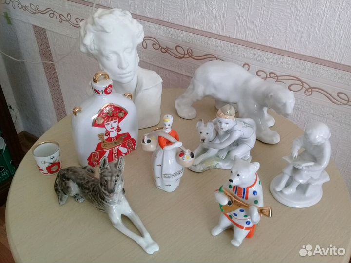 Лфз, Дулево,фарфоровые статуетки