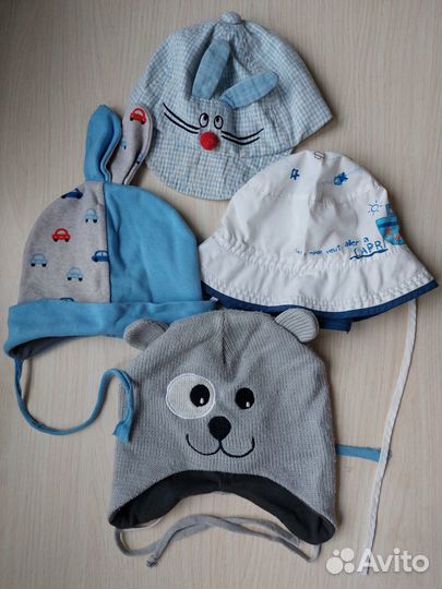 Шапочки, кепочки, панамки