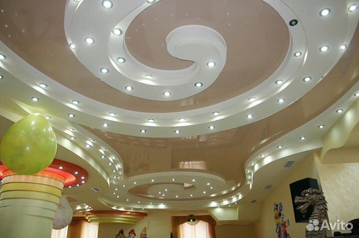 Натяжные потолки