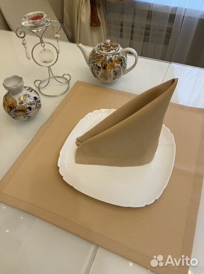 Салфетки сервировочные, кухонные на стол, праздник