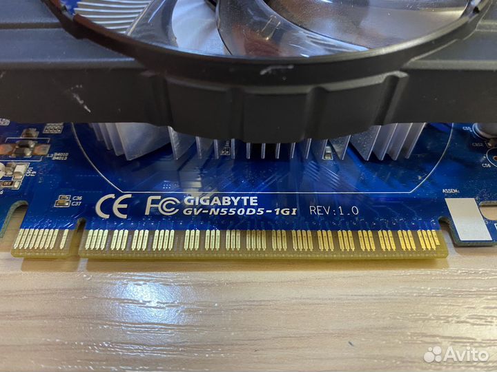 Видеокарта nvidia geforce 550ti 1GB