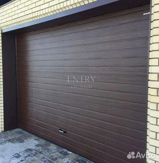 Ворота гаражные секционные