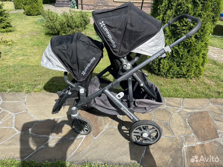 Коляска uppababy vista для двойни