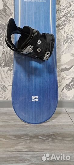 Сноуборд Marvel Comics 138cm+Крепления Burton