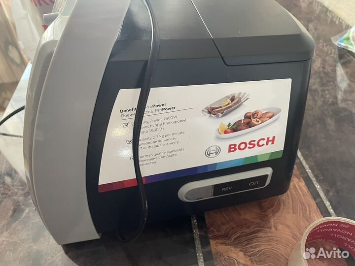 Бу электромясорубка на запчасти, не рабочая