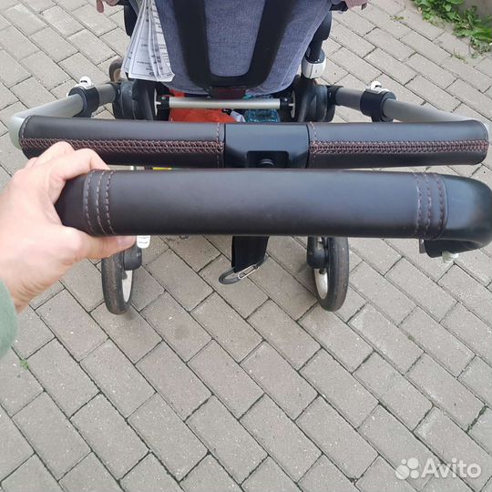 Накладки bugaboo fox,bee на молниях коричневые б/у