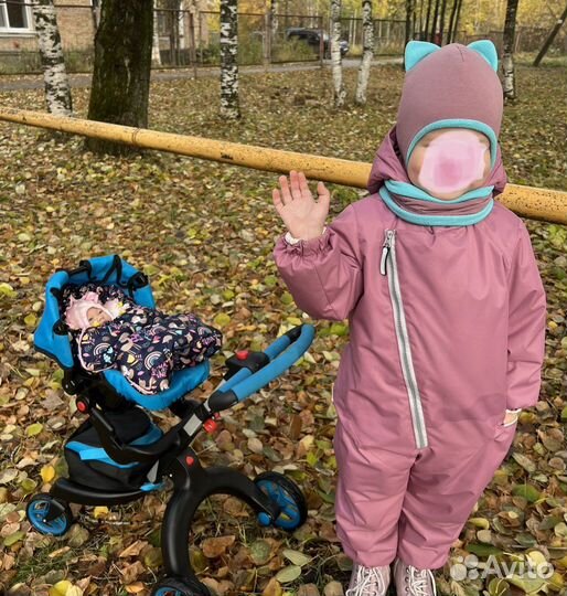 Комплект шапка и снуд