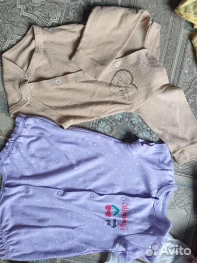 Детские вещи на девочку пакетом
