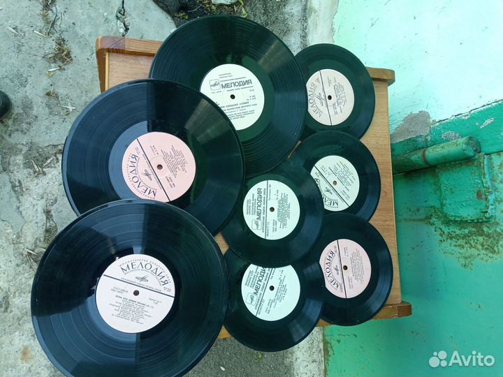 Грампластинки на стену для декорирования