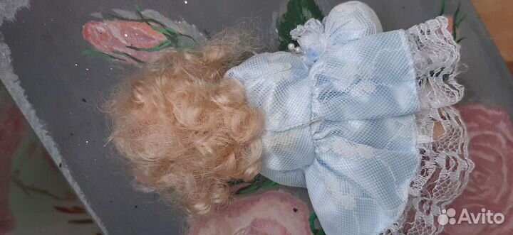 Кукла фарфоровая. Европа. Винт