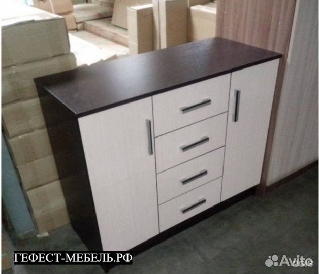 Комод К1000-2Д Венге/Лоредо