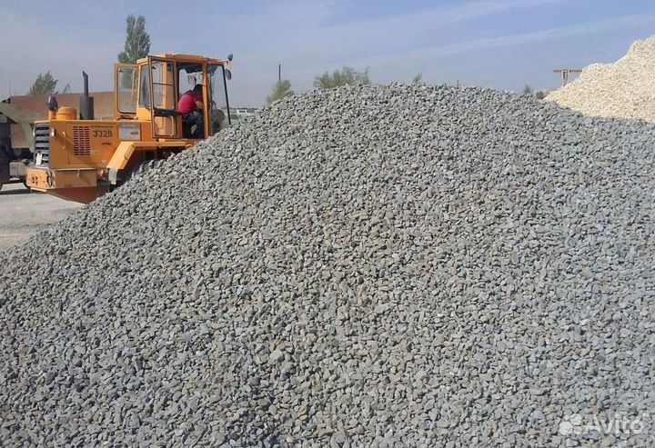 Щебень гранитный