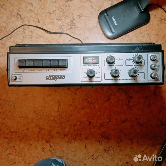 Магнитофон электроника 302стерео