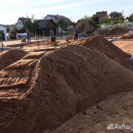 Песок для строительства