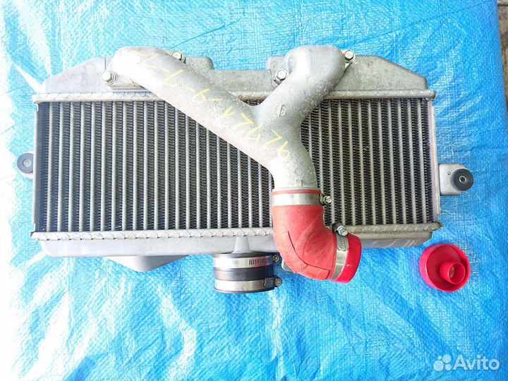 Интеркулер субару импреза wrx sti vab/grb