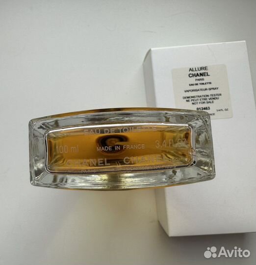 Chanel allure eau de toilette 100 мл 2012 год