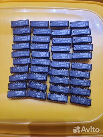 Микросхемы 561ие10 (сd4520)