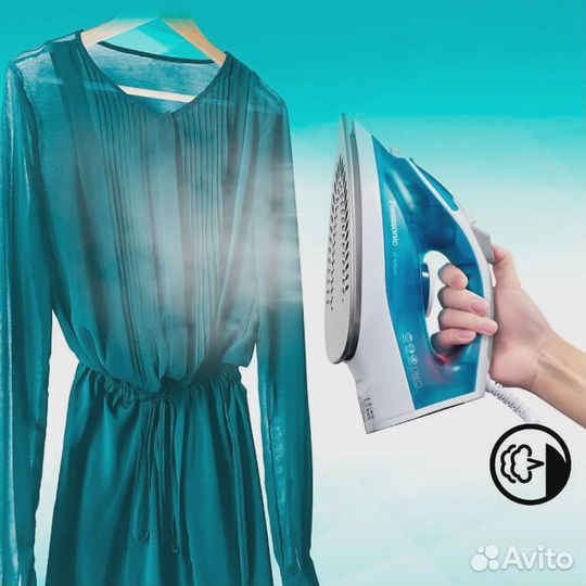 Паровой утюг Panasonic NI-M250T, новый