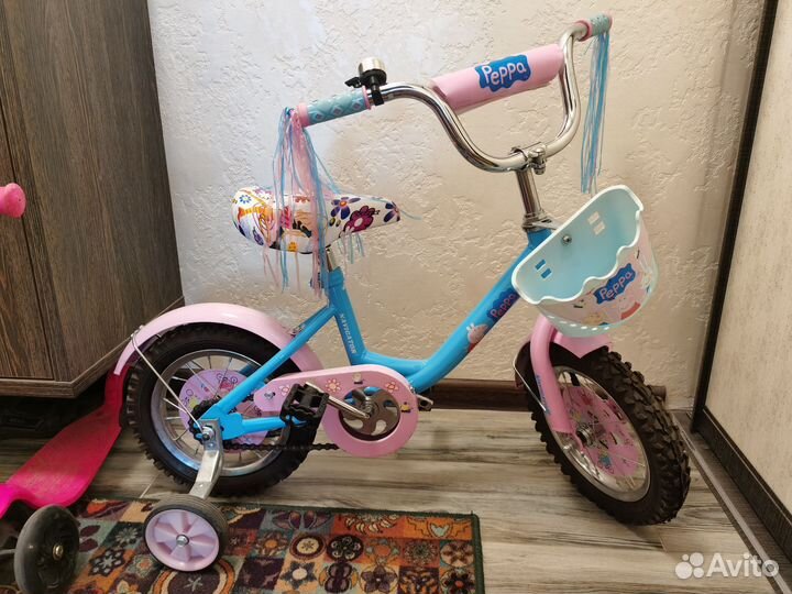 Четырехколесный велосипед 3-5 лет